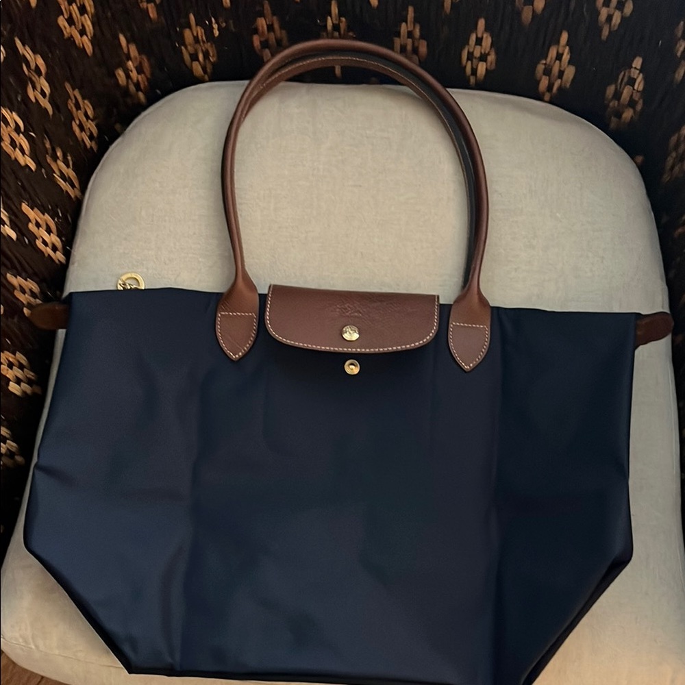 Longchamp Navy Tote Bag NWOT